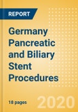 Germany Pancreatic and Biliary Stent Procedures Outlook to 2025 - Endoscopic Retrograde Cholangiopancreatography (ERCP) Pancreatic and Biliary Stenting Procedures and Percutaneous Transhepatic Cholangiography (PTC) Biliary Stenting Procedures- Product Image
