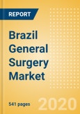 Brazil General Surgery Market Outlook to 2025 - Access Instruments, Aesthetic Devices, Aesthetic Lasers and Energy Devices and Others- Product Image