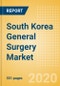 South Korea General Surgery Market Outlook to 2025 - Access Instruments, Aesthetic Devices, Aesthetic Lasers and Energy Devices and Others - Product Thumbnail Image