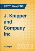 J. Knipper and Company Inc - Strategic SWOT Analysis Review- Product Image