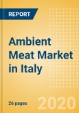 Ambient (Canned) Meat (Meat) Market in Italy - Outlook to 2024: Market Size, Growth and Forecast Analytics (updated with COVID-19 Impact)- Product Image