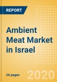 Ambient (Canned) Meat (Meat) Market in Israel - Outlook to 2024: Market Size, Growth and Forecast Analytics (updated with COVID-19 Impact)- Product Image