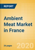 Ambient (Canned) Meat (Meat) Market in France - Outlook to 2024: Market Size, Growth and Forecast Analytics (updated with COVID-19 Impact)- Product Image