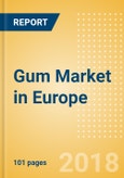 Gum (Confectionery) Market in Europe - Outlook to 2022: Market Size, Growth and Forecast Analytics- Product Image
