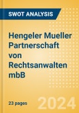 Hengeler Mueller Partnerschaft von Rechtsanwalten mbB - Strategic SWOT Analysis Review- Product Image