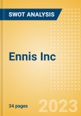 Ennis Inc (EBF) - Financial and Strategic SWOT Analysis Review- Product Image