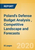 Poland's Defense Budget Analysis (FY 2020), Competitive Landscape and Forecasts- Product Image