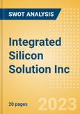 Integrated Silicon Solution Inc - Strategic SWOT Analysis Review- Product Image