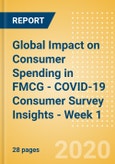 Global Impact on Consumer Spending in FMCG - COVID-19 Consumer Survey Insights - Week 1- Product Image