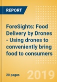 ForeSights: Food Delivery by Drones - Using drones to conveniently bring food to consumers- Product Image