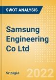 Samsung Engineering Co Ltd (028050) - Financial and Strategic SWOT Analysis Review- Product Image