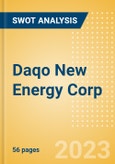 Daqo New Energy Corp (DQ) - Financial and Strategic SWOT Analysis Review- Product Image