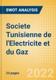 Societe Tunisienne de l'Electricite et du Gaz - Strategic SWOT Analysis Review- Product Image