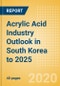 Acrylic Acid Industry Outlook in South Korea to 2025 - Market Size, Company Share, Price Trends, Capacity Forecasts of All Active and Planned Plants - Product Thumbnail Image