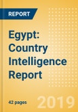 Egypt: Country Intelligence Report- Product Image