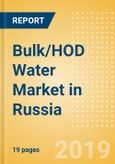 Bulk/HOD Water (Soft Drinks) Market in Russia - Outlook to 2022: Market Size, Growth and Forecast Analytics- Product Image