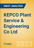KEPCO Plant Service & Engineering Co Ltd (051600) - Financial and Strategic SWOT Analysis Review- Product Image