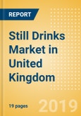 Still Drinks (Soft Drinks) Market in United Kingdom - Outlook to 2022: Market Size, Growth and Forecast Analytics- Product Image
