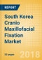 South Korea Cranio Maxillofacial Fixation (CMF) Market Outlook to 2025 - Product Thumbnail Image