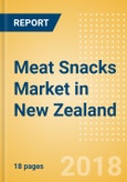 Meat Snacks (Savory Snacks) Market in New Zealand - Outlook to 2022: Market Size, Growth and Forecast Analytics- Product Image