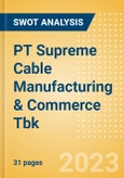 PT Supreme Cable Manufacturing & Commerce Tbk (SCCO) - Financial and Strategic SWOT Analysis Review- Product Image