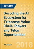 Decoding the AI Ecosystem for Telecoms: Value Chain, Players and Telco Opportunities- Product Image