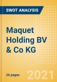 Maquet Holding BV & Co KG - Strategic SWOT Analysis Review- Product Image