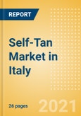 Self-Tan (Suncare) Market in Italy - Outlook to 2025; Market Size, Growth and Forecast Analytics (updated with COVID-19 Impact)- Product Image