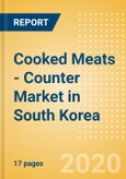 Cooked Meats - Counter (Meat) Market in South Korea - Outlook to 2024: Market Size, Growth and Forecast Analytics (updated with COVID-19 Impact)- Product Image
