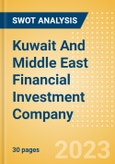 Kuwait And Middle East Financial Investment Company (K.S.C.P.) (KMEFIC) - Financial and Strategic SWOT Analysis Review- Product Image