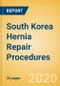 South Korea Hernia Repair Procedures Outlook to 2025 - Femoral Hernia Repair Procedures, Incisional Hernia Repair Procedures, Inguinal Hernia Repair Procedures and Others - Product Thumbnail Image