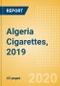 Algeria Cigarettes, 2019 - Product Thumbnail Image
