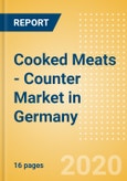 Cooked Meats - Counter (Meat) Market in Germany - Outlook to 2024: Market Size, Growth and Forecast Analytics (updated with COVID-19 Impact)- Product Image