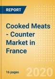 Cooked Meats - Counter (Meat) Market in France - Outlook to 2024: Market Size, Growth and Forecast Analytics (updated with COVID-19 Impact)- Product Image