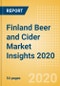 Finland Beer and Cider Market Insights 2020 - Key Insights and Drivers behind the Beer and Cider Market Performance - Product Thumbnail Image