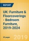 UK: Furniture & Floorcoverings - Bedroom Furniture, 2019-2024 - Product Thumbnail Image