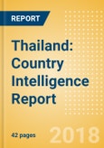 Thailand: Country Intelligence Report- Product Image