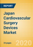 Japan Cardiovascular Surgery Devices Market Outlook to 2025 - Perfusion Disposables, Cardiopulmonary Bypass Equipment and Beating Heart Surgery Systems- Product Image