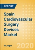 Spain Cardiovascular Surgery Devices Market Outlook to 2025 - Perfusion Disposables, Cardiopulmonary Bypass Equipment and Beating Heart Surgery Systems- Product Image