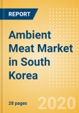 Ambient (Canned) Meat (Meat) Market in South Korea - Outlook to 2024: Market Size, Growth and Forecast Analytics (updated with COVID-19 Impact)- Product Image