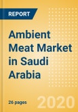 Ambient (Canned) Meat (Meat) Market in Saudi Arabia - Outlook to 2024: Market Size, Growth and Forecast Analytics (updated with COVID-19 Impact)- Product Image