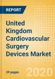 United Kingdom Cardiovascular Surgery Devices Market Outlook to 2025 - Perfusion Disposables, Cardiopulmonary Bypass Equipment and Beating Heart Surgery Systems- Product Image