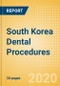 South Korea Dental Procedures Outlook to 2025 -Dental Bone Graft Substitutes & Regenerative Materials Procedures, Dental Implants & Abutments Procedures, Dental Membrane Procedures and Others. - Product Thumbnail Image