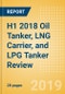 H1 2018 Oil Tanker, LNG Carrier, and LPG Tanker Review - TMS Cardiff Gas Leads in Planned LNG Carrier Additions - Product Thumbnail Image