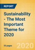 Sustainability - The Most Important Theme for 2020 - Thematic research- Product Image