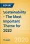 Sustainability - The Most Important Theme for 2020 - Thematic research - Product Thumbnail Image