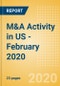 M&A Activity in US - February 2020 - Product Thumbnail Image