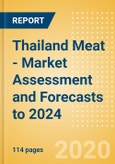 Thailand Meat - Market Assessment and Forecasts to 2024- Product Image