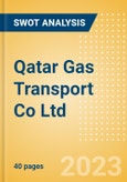 Qatar Gas Transport Co Ltd (QGTS) - Financial and Strategic SWOT Analysis Review- Product Image