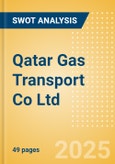 Qatar Gas Transport Co Ltd (QGTS) - Financial and Strategic SWOT Analysis Review- Product Image